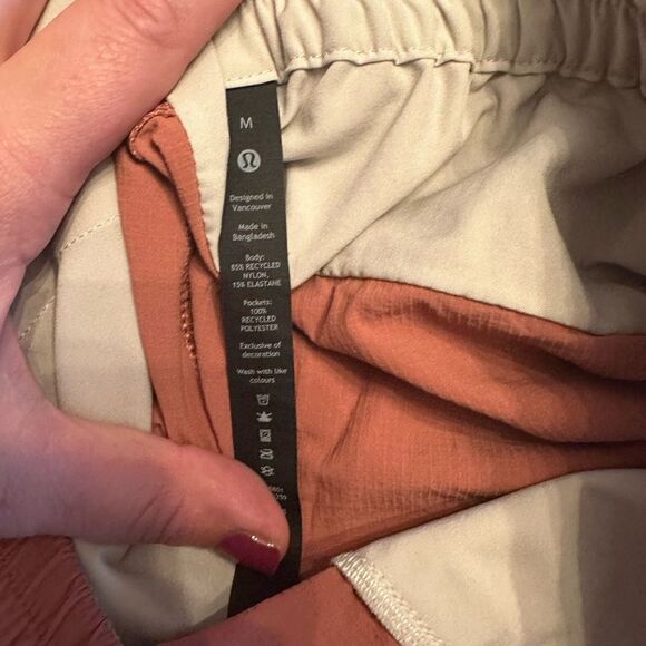 Lululemon Peach Shorts - Picture 1 of 5
